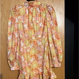 New 70’s dress/ mid length from Cider/sm